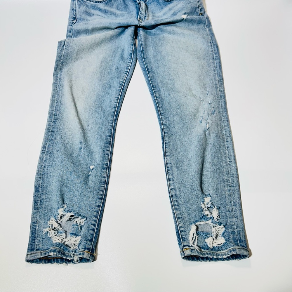 Agolde jeans Sophie Crop jeans A018C-812 distressed ankle crop women size 26 - Picture 8 of 10